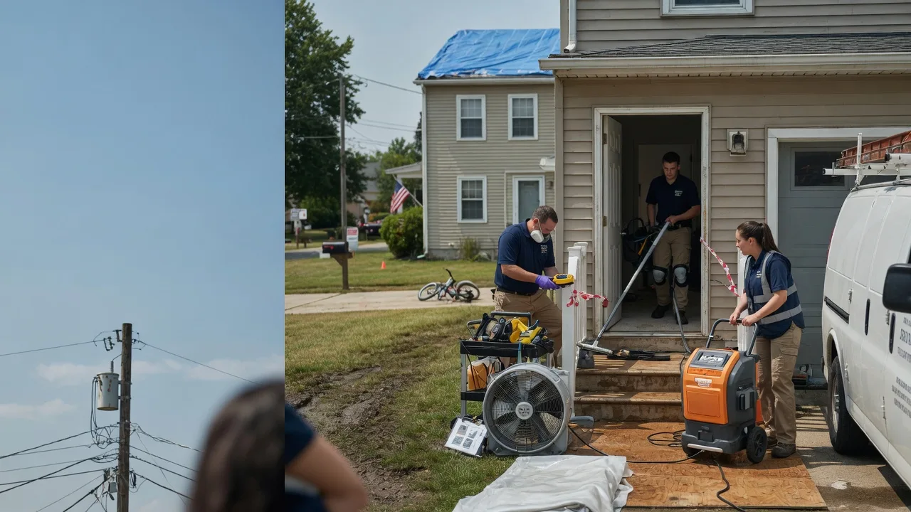Water Damage Repair in Cammal, PA near me